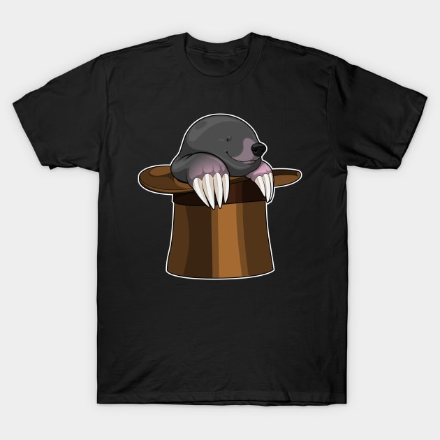 Mole Cylinder T-Shirt by Markus Schnabel